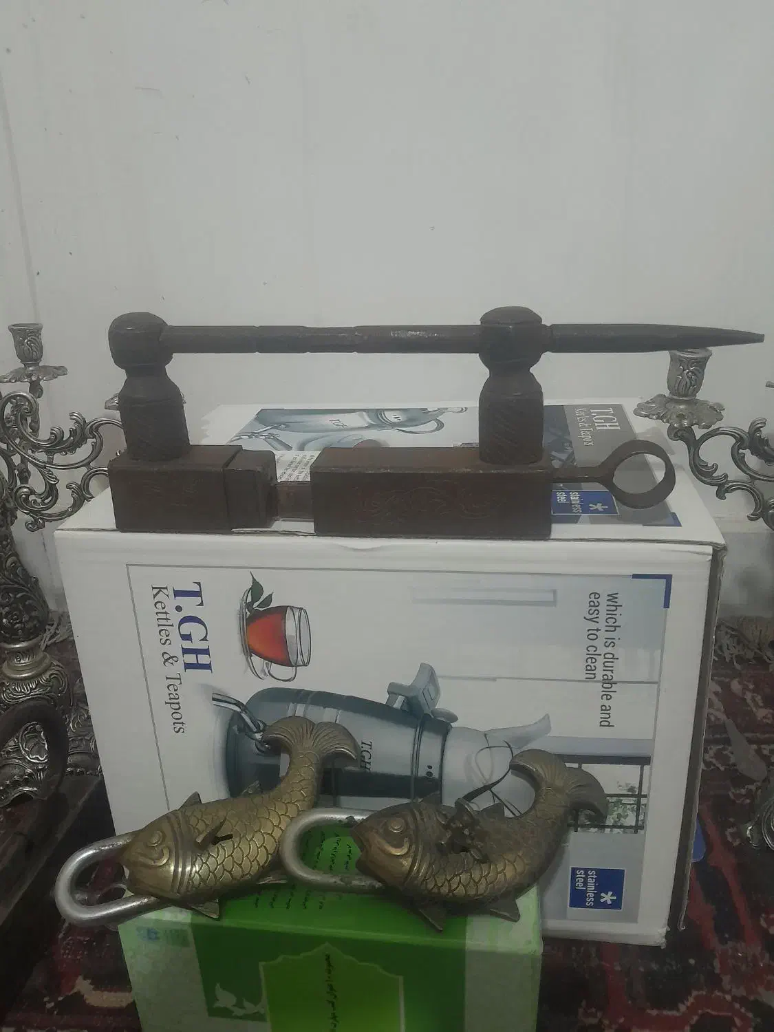 کلکسیون قفل عتیقه جمعا ۹ ملیون تومان|کلکسیون اشیاء عتیقه|کاشان, شاهد|دیوار