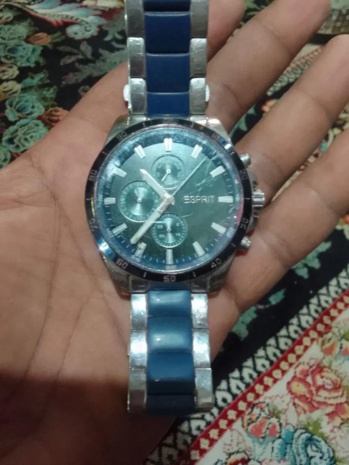 ساعتESPRIT سه موتوره فقط درب پشت نداره|ساعت|میناب, |دیوار