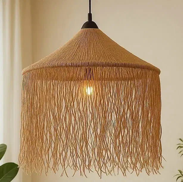 انواع لوسترهای مدرن مکرومه|لوستر و چراغ آویز|رشت, استقامت ۲|دیوار