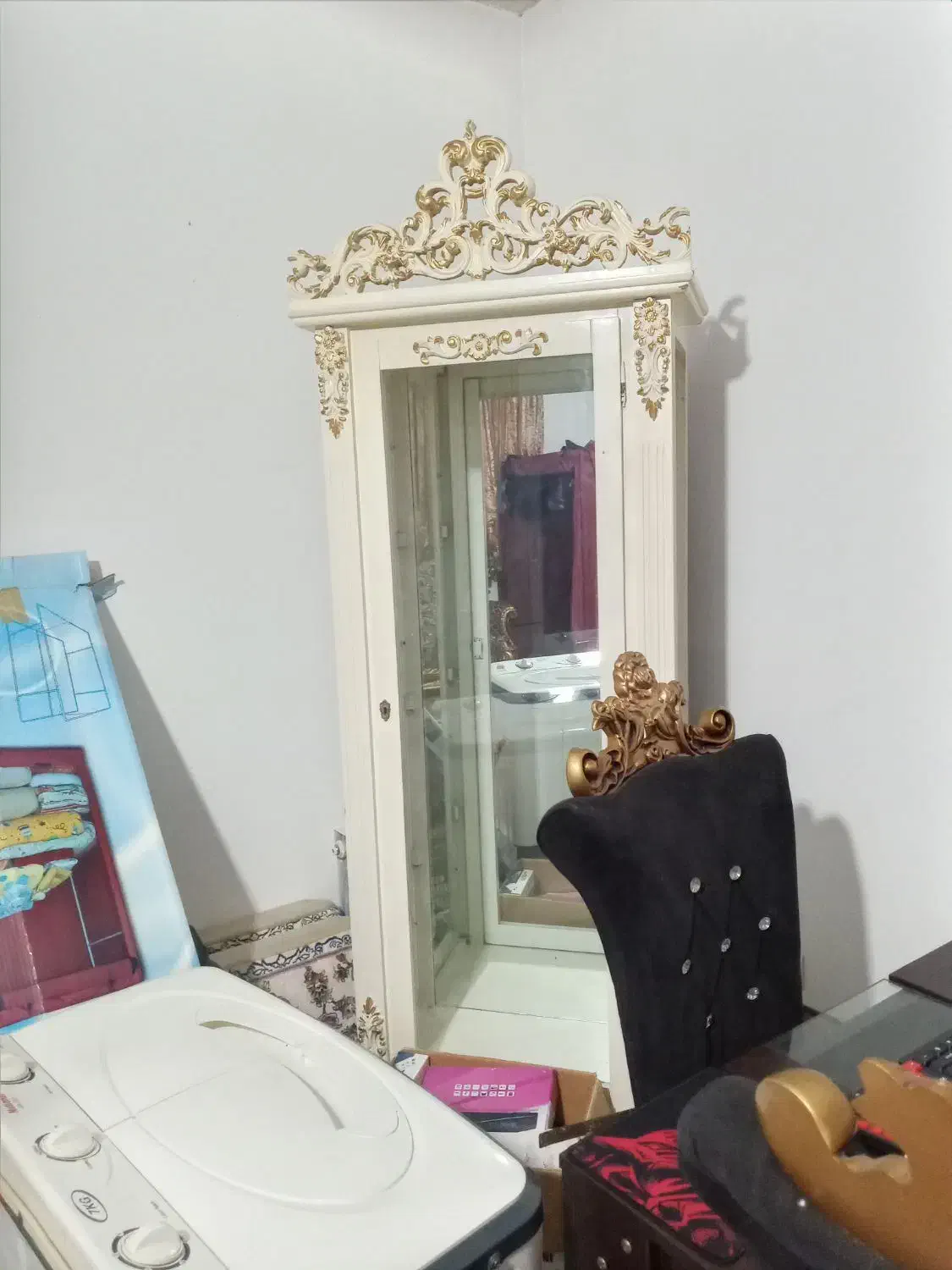 میز ناهار خوری ۶ نفره به همراه بوفه بزرگ|میز و صندلی غذاخوری|پاکدشت, شهرک امام رضا|دیوار