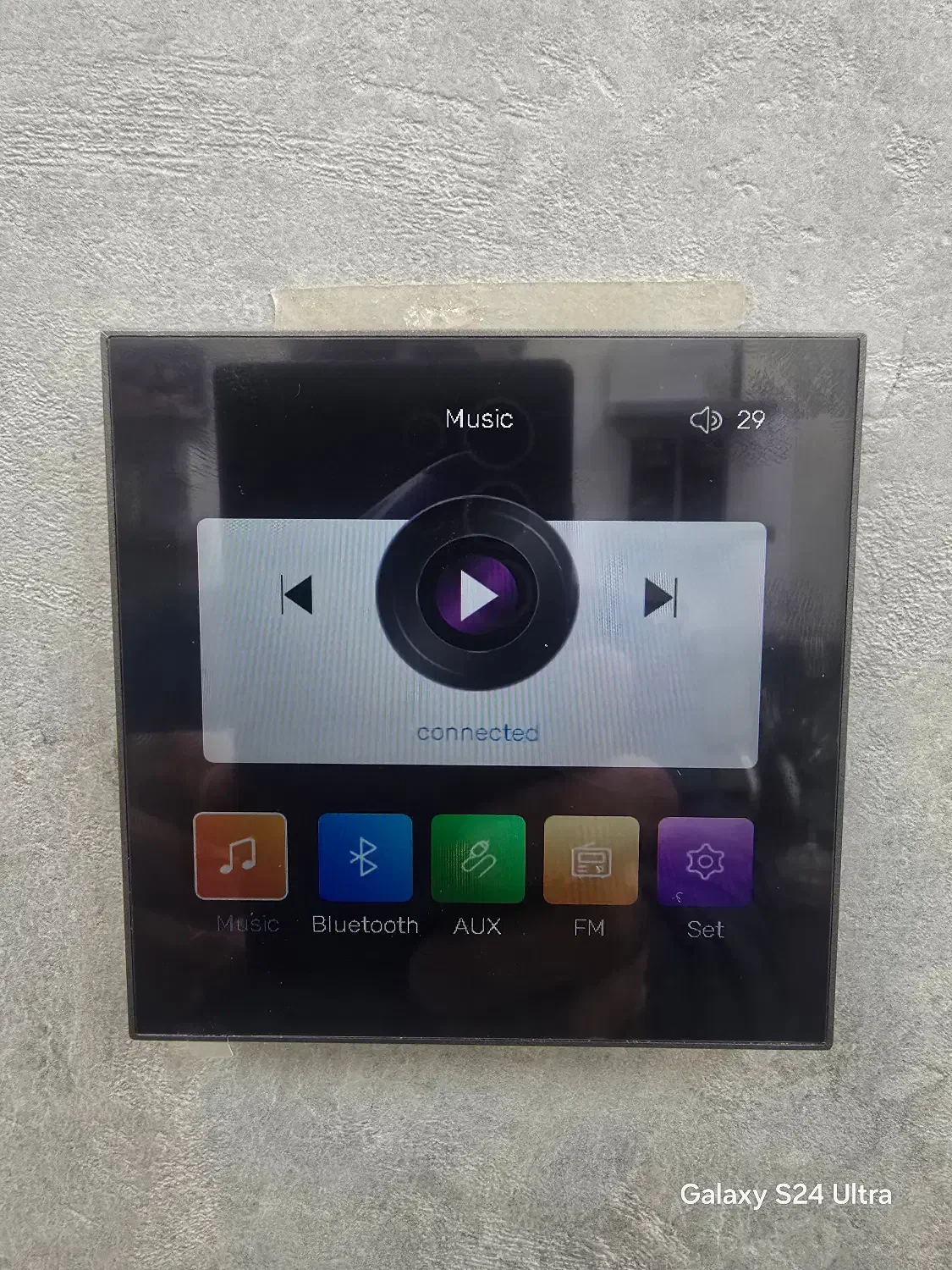 آمپلی فایر دیواری ۴۰۰ وات فول تاچ novox|سیستم صوتی خانگی|شیراز, وصال|دیوار