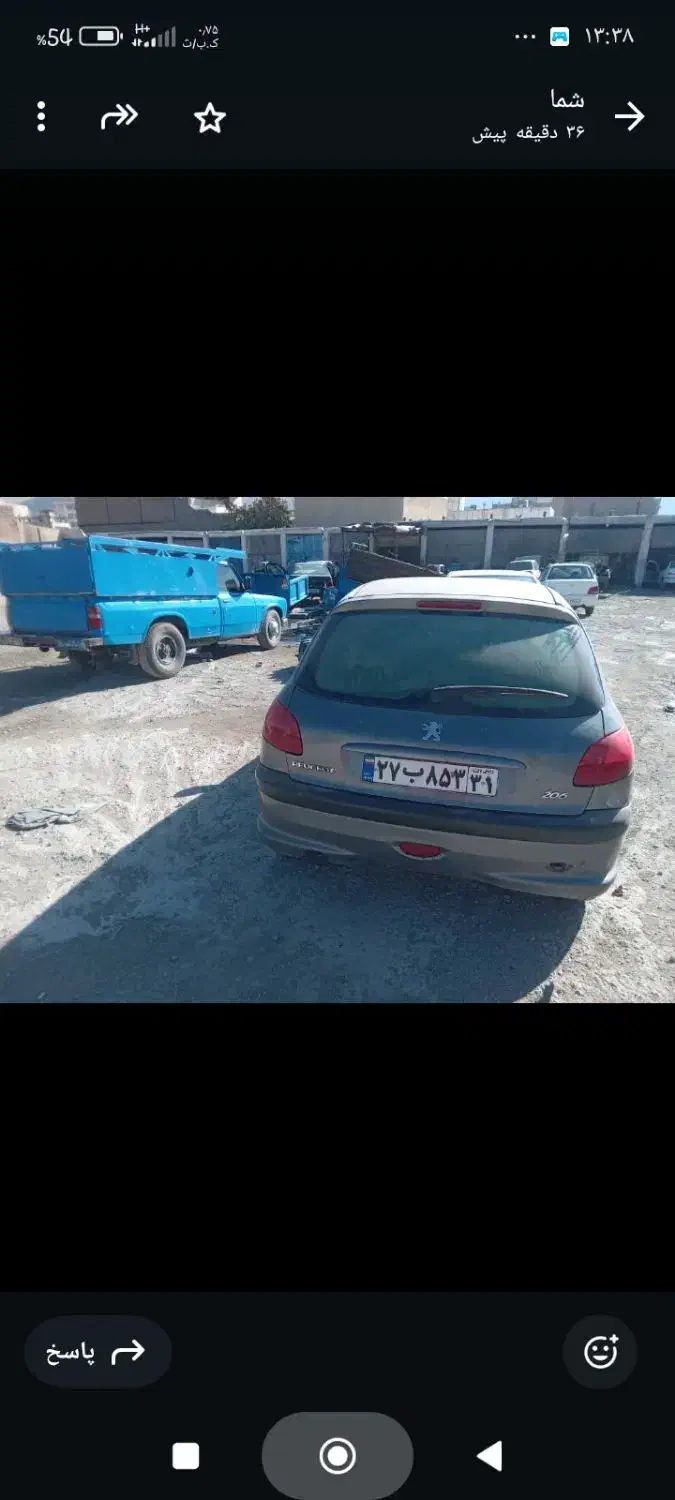 فروش‌۲۰۶‌تیپ۲|خودرو سواری و وانت|خرم‌آباد, |دیوار