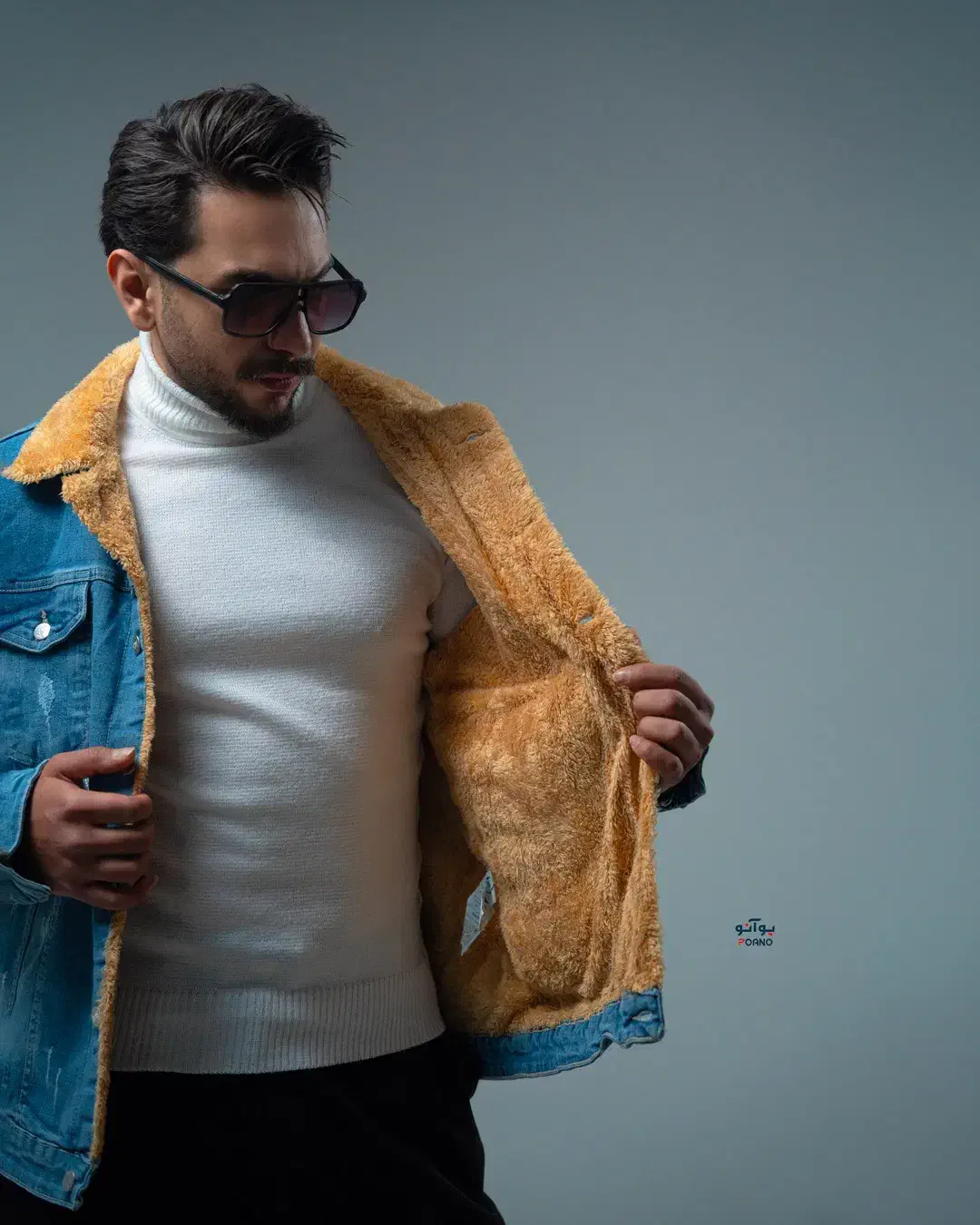 کاپشن مردانه جین مدل2|لباس|اصفهان, شاهزید|دیوار