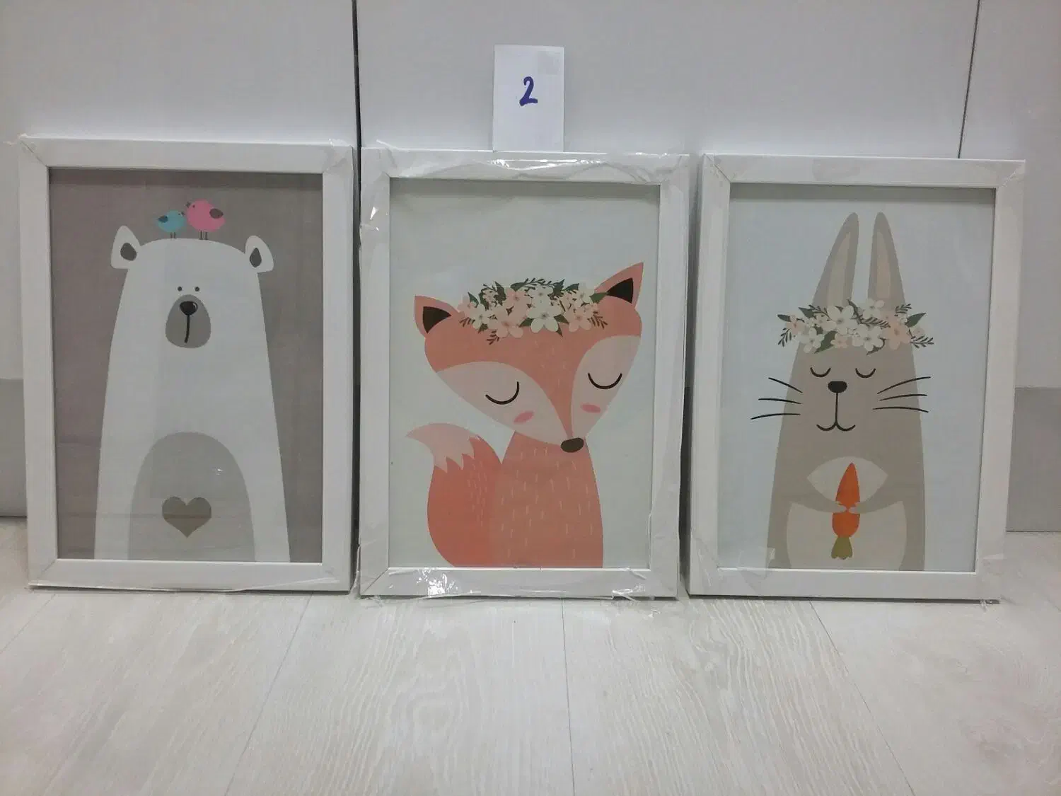 تابلو دکوری اتاق کودک سه تایی|اسباب و اثاث بچه|تهران, سبلان (لشگر)|دیوار