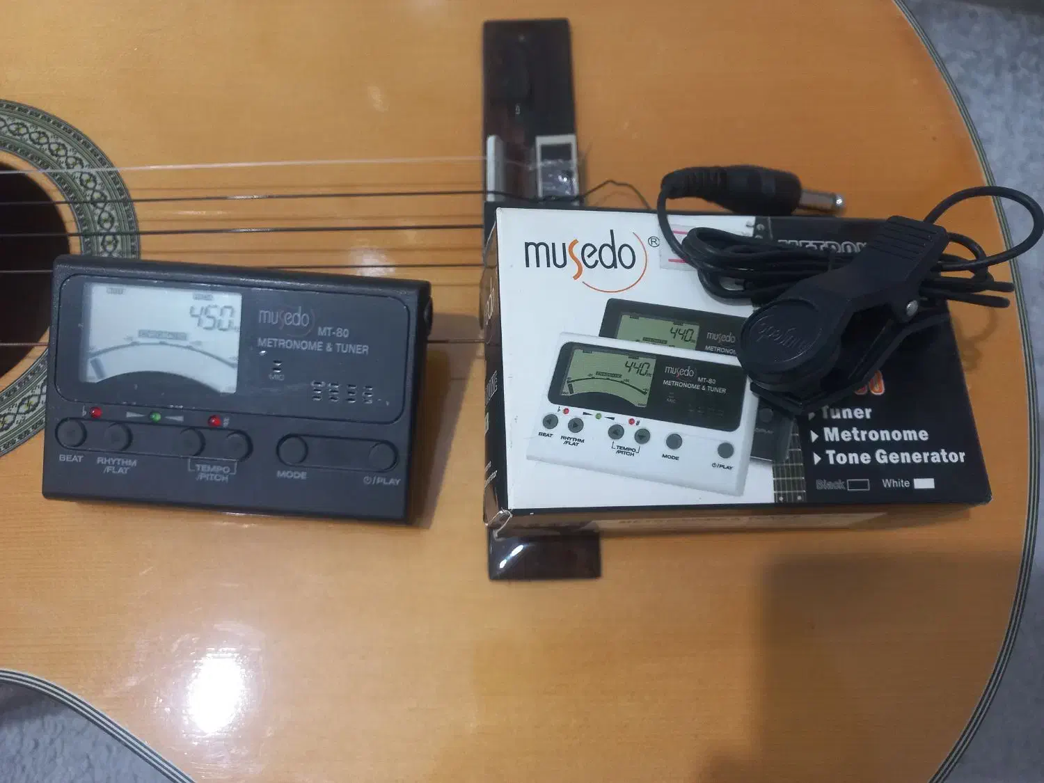 تیونر گیتار کاملا نو|گیتار، بیس، امپلیفایر|گلستان (تهران), |دیوار