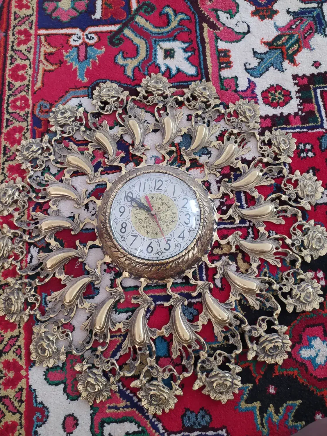 ساعت دیواری برنز|ساعت دیواری و تزئینی|میانه, |دیوار