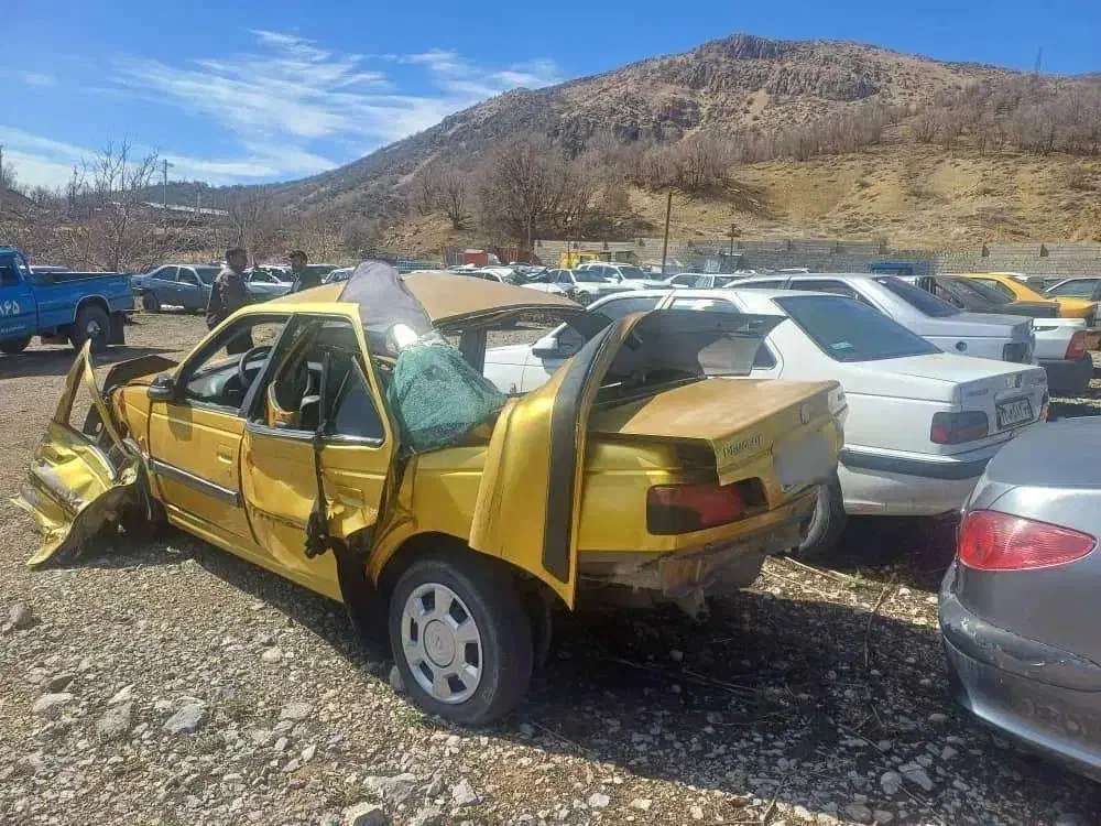 پژو پارس تصادفی|خودرو سواری و وانت|یاسوج, |دیوار