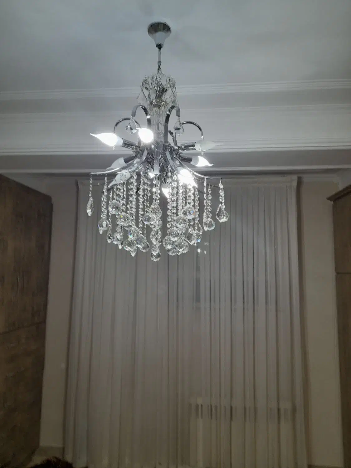 یک جفت لوستر|لوستر و چراغ آویز|تبریز, |دیوار