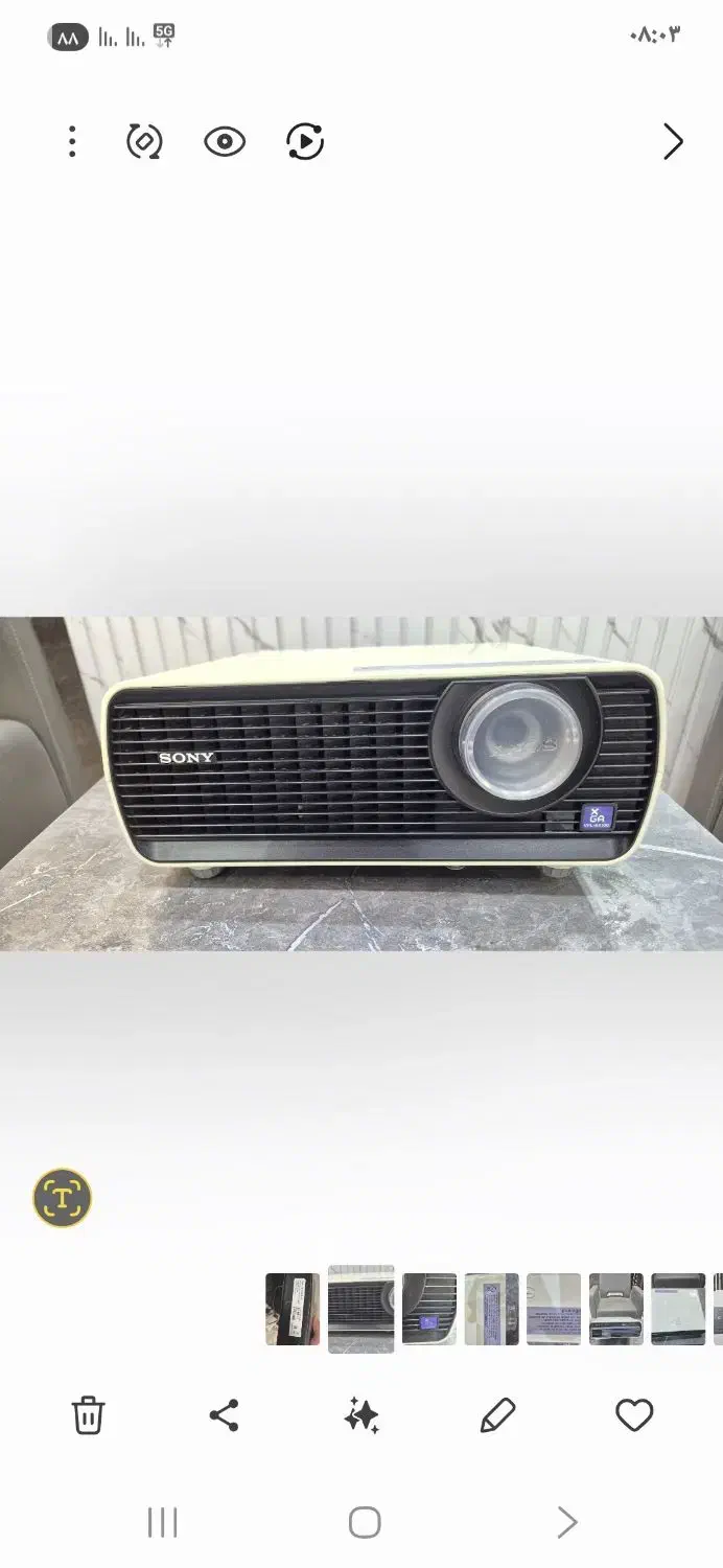 ویدیو پروژکتور sony|تلویزیون و پروژکتور|تهران, حر|دیوار