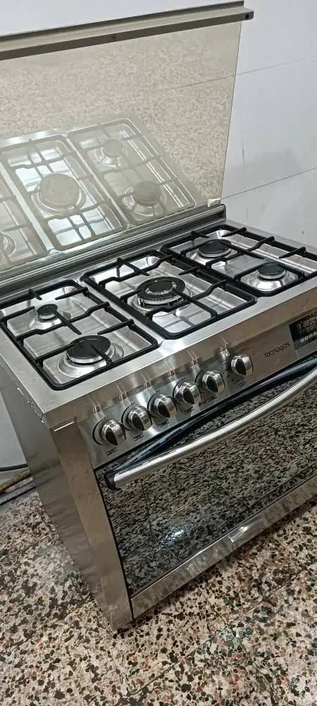 فرگاز تمام استیل ایتالیایی تکنو گرند|اجاق گاز و لوازم برقی پخت‌وپز|اهواز, فتح|دیوار