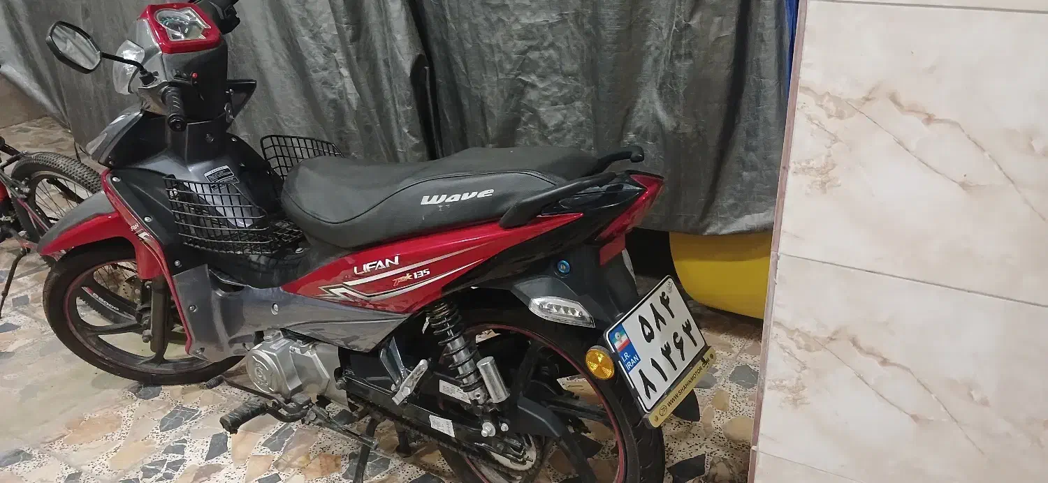 موتور ۱۳۵لیفان شاهین موتور|موتورسیکلت|بندر انزلی, گلسرخ|دیوار