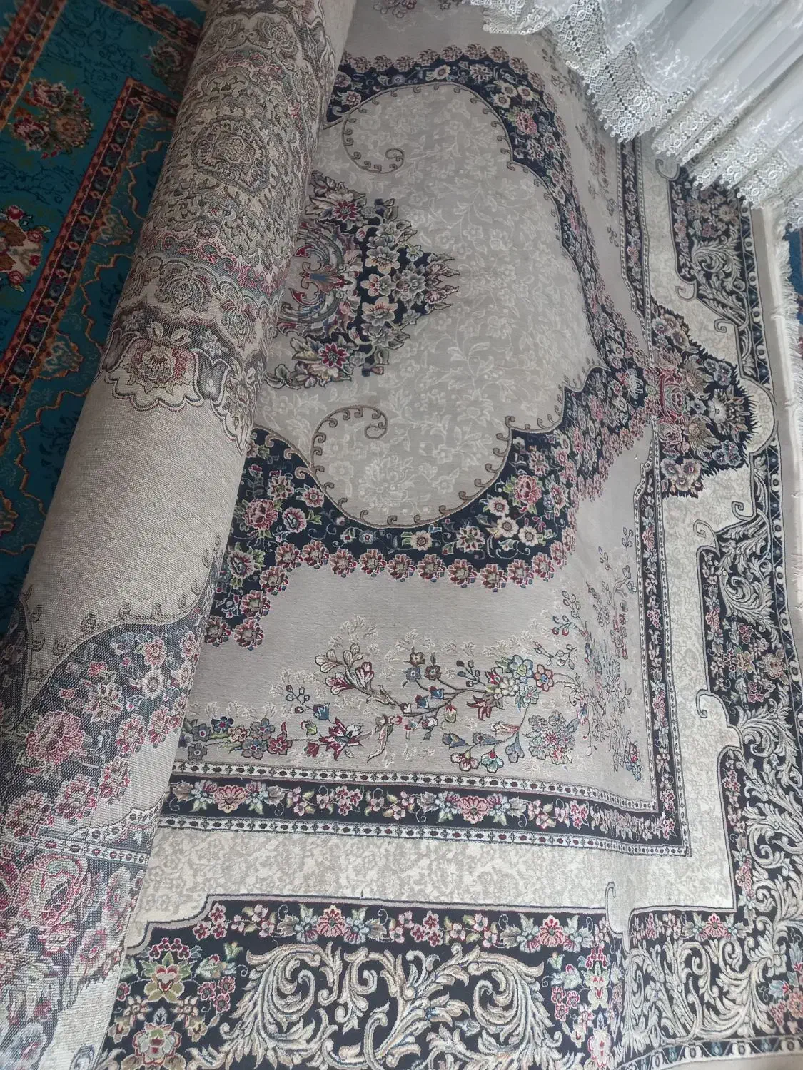 فرش ۱۲ متری|فرش|نیشابور, مازول|دیوار