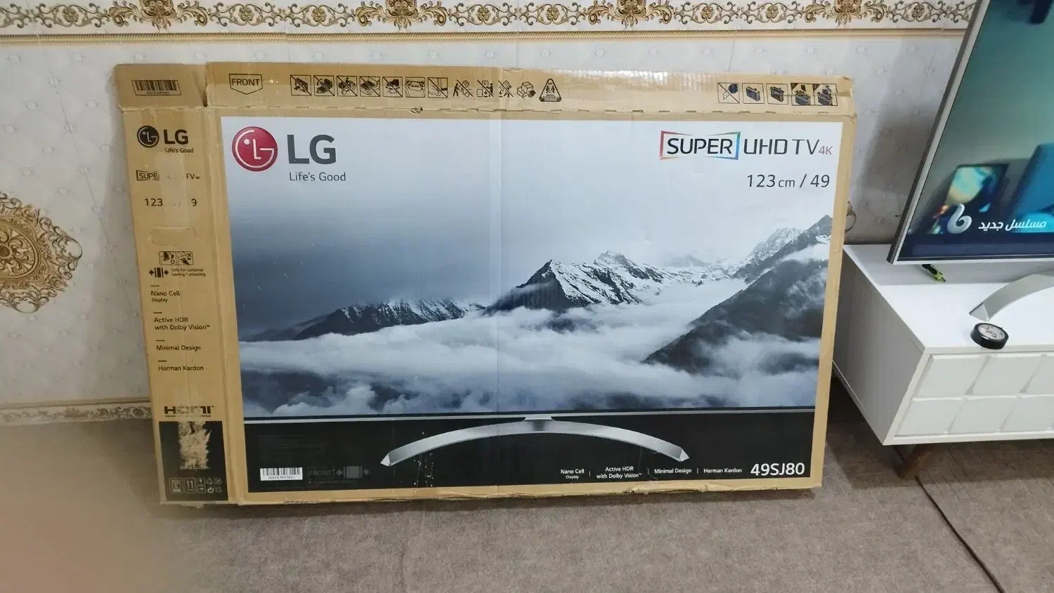 تلویزیون ال جی 49 ال ای دی 4K|تلویزیون و پروژکتور|اهواز, عین ۲|دیوار