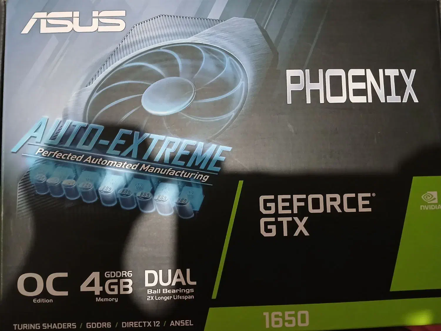 کارت گرافیکGeForce GTX 1650 4GB|قطعات و لوازم جانبی رایانه|کرج, کرج نو|دیوار