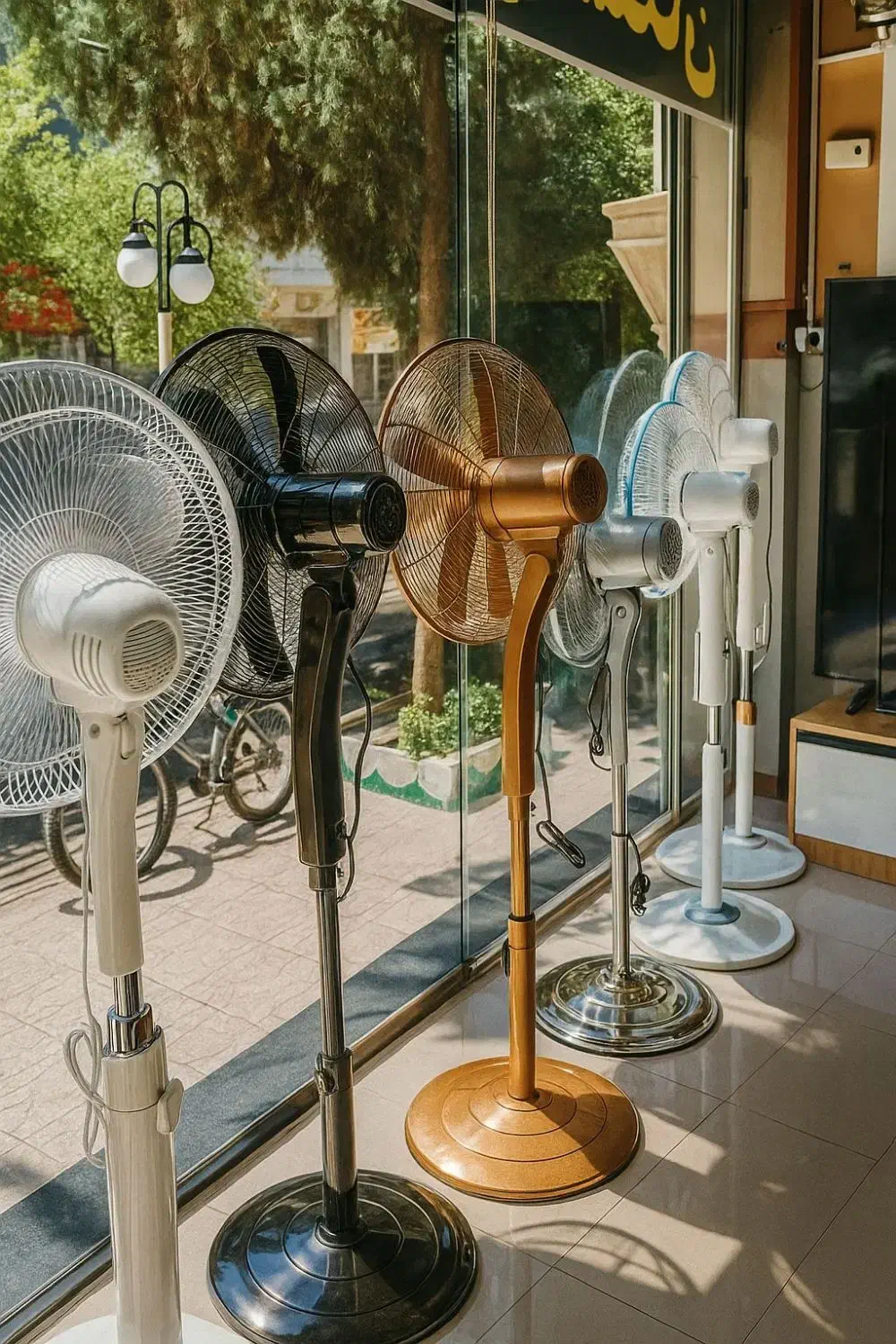 حراج پنکه پایه بلند و کوتاه نقد و اقساط|پنکه و تصفیهکنندهٔ هوا|اراک, |دیوار