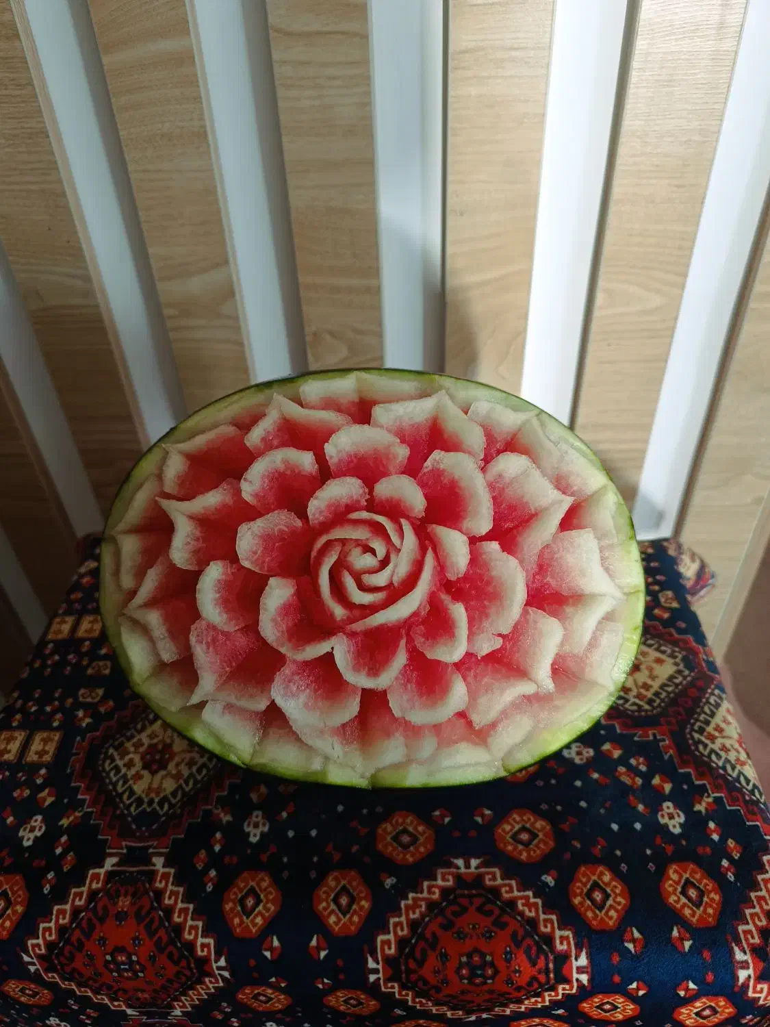 حکاکی کدو و هندوانه شب یلدا|خدمات پذیرایی، مراسم|قزوین, |دیوار