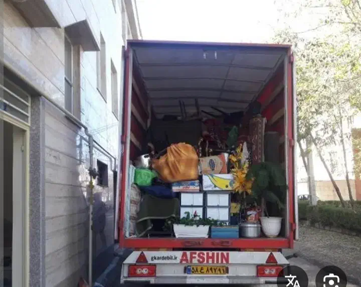 حمل باراثاثیه منزل باماشین مسقف۴و۶متری باکارگر|خدمات حمل و نقل|کرمان, |دیوار