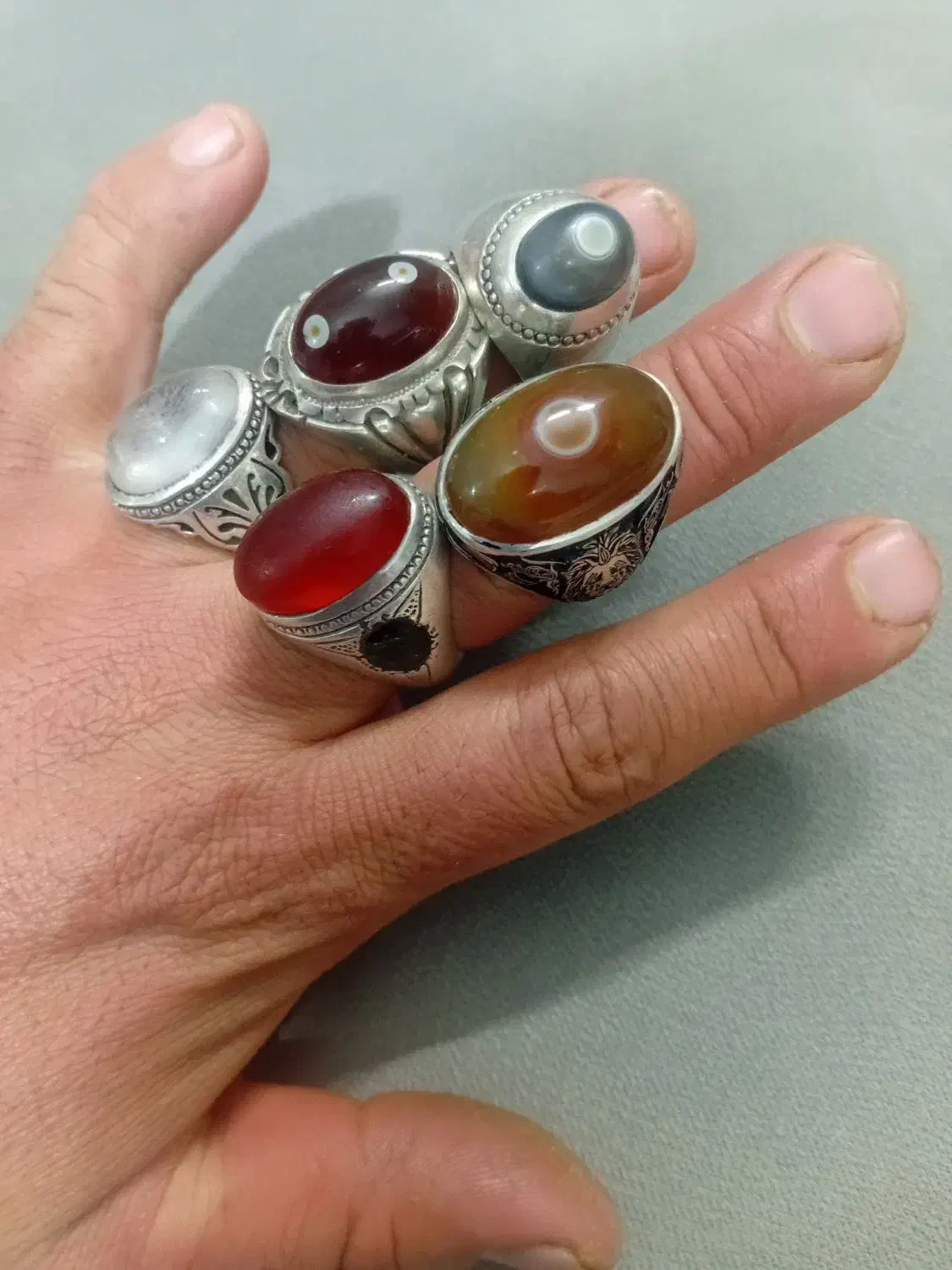 انگشترهای مختلف|بدلیجات|اصفهان, کردآباد|دیوار