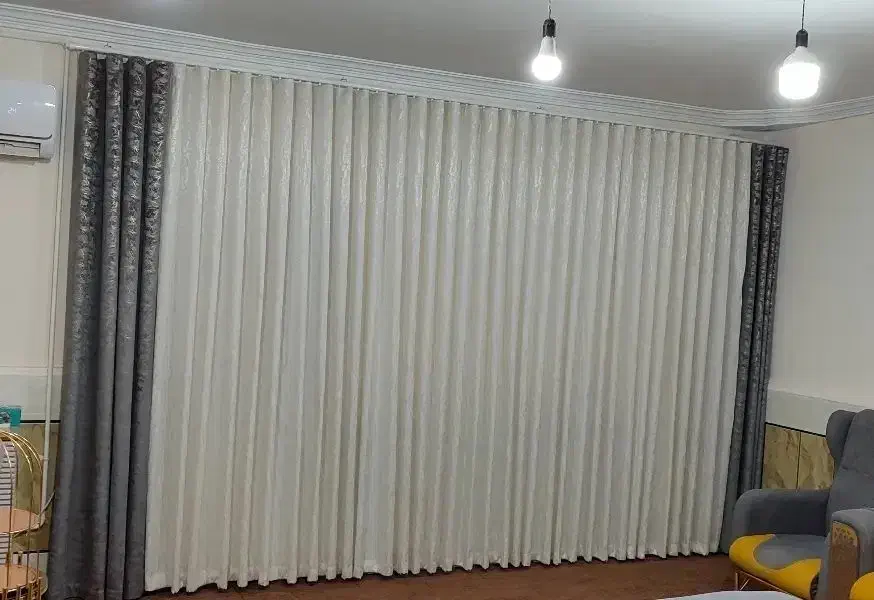 پرده طلاکوب مینیمال|پرده، رانر، رومیزی|زابل, |دیوار