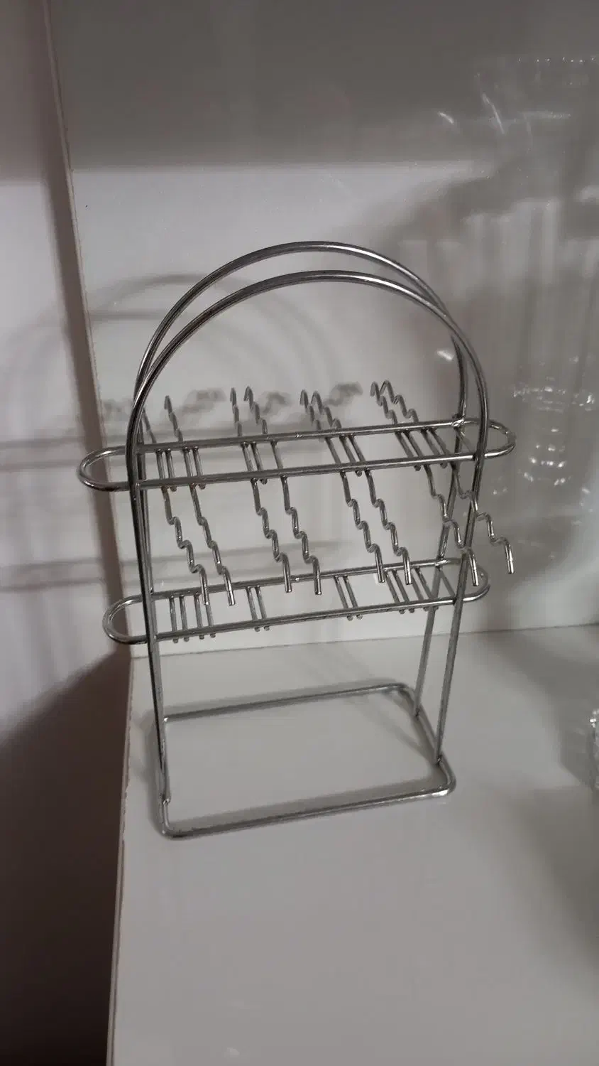 استند استیل قاشق وچنگال ،استندفنجان ،جاتخم مرغی|ظروف سرو و پذیرایی|قم, شهرک قدس|دیوار