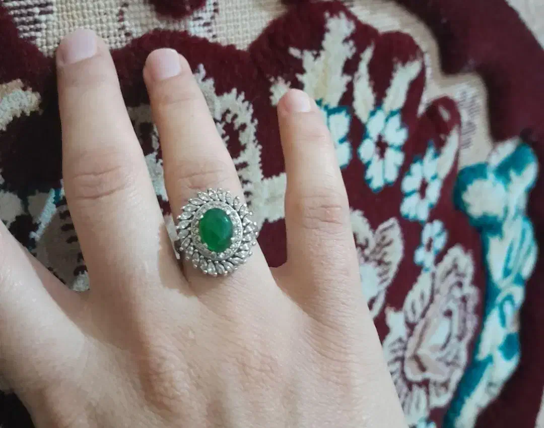 سرویس نقره یاقوت کبود، انگشتر نقره|جواهرات|فردیس, فردیس|دیوار