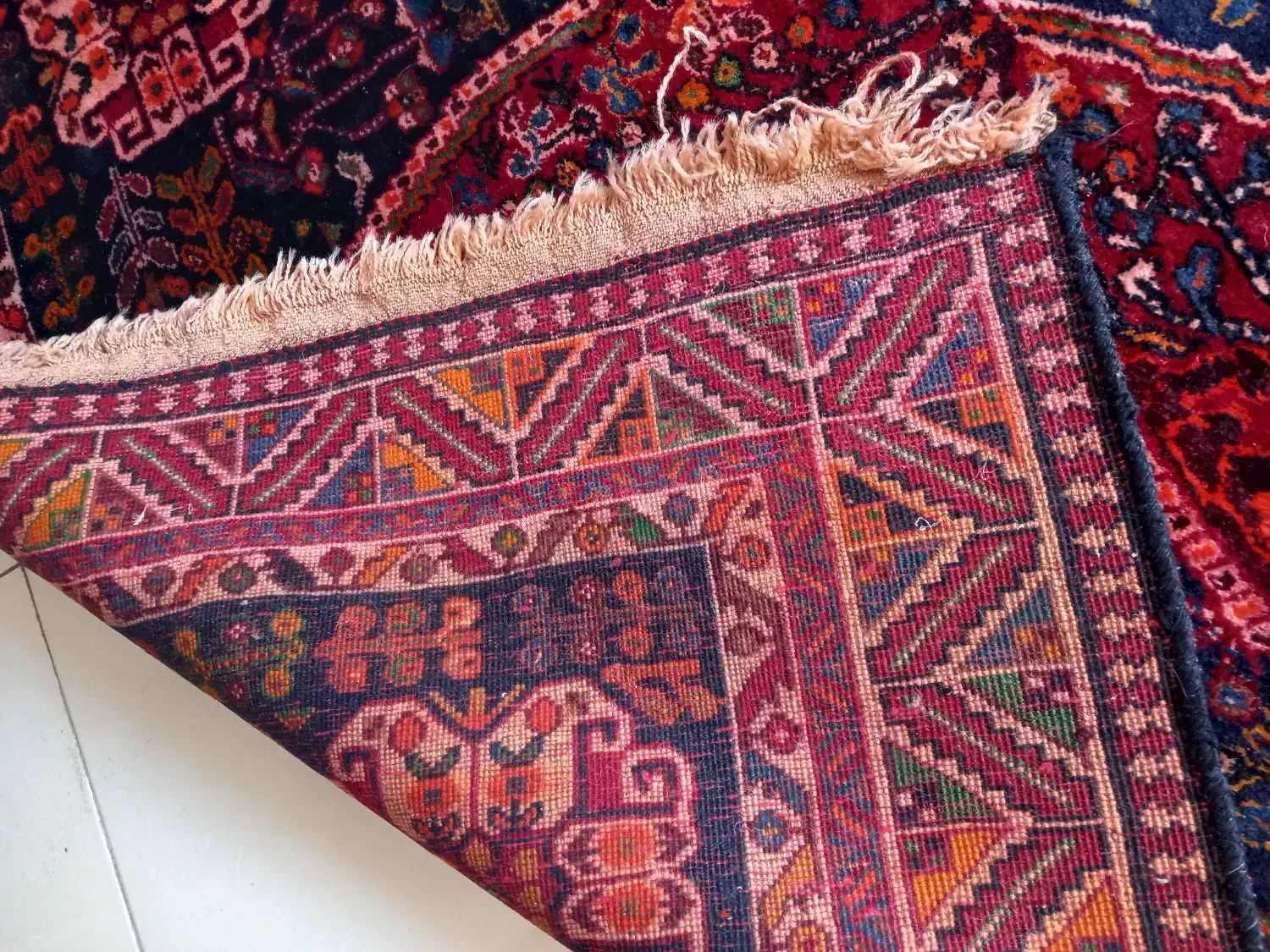 فرش دستباف قشقایی|فرش|شیراز, شهرک سراج‎|دیوار