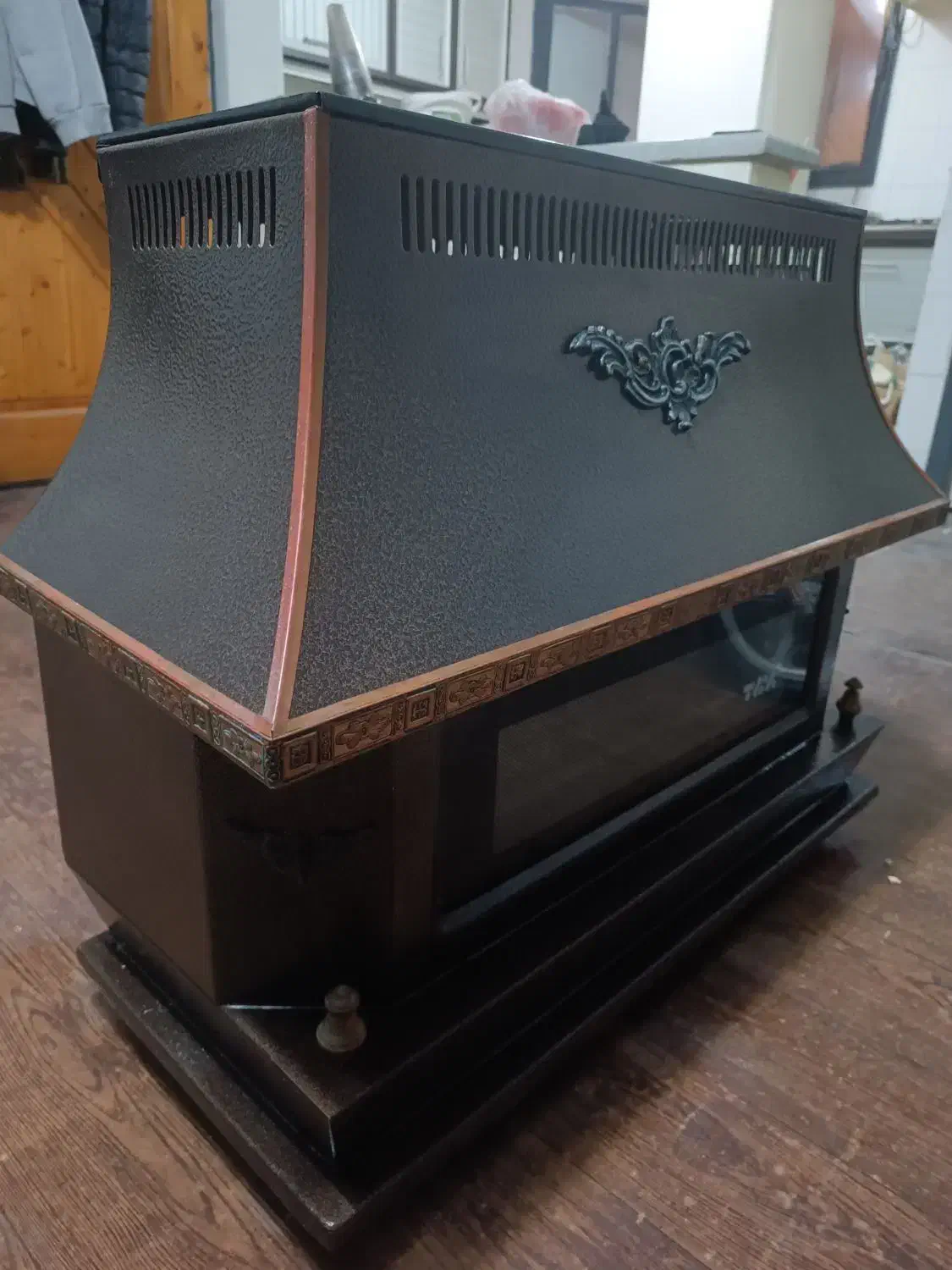 بخاری شومینه ای دور مس|بخاری، هیتر، شومینه|تهران, دژکام|دیوار