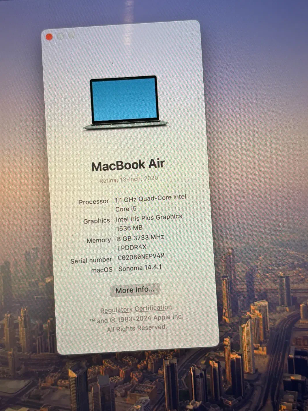 macbook air 2020|رایانه همراه|ساری, |دیوار