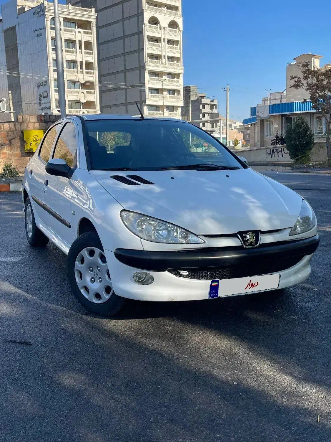 پژو ۲۰۶درجه یک تیپ ۳|خودرو سواری و وانت|مهاباد (آذربایجان غربی), |دیوار