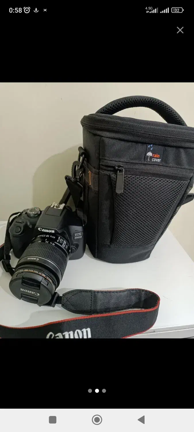 دوربین عکاسی کانن 2000d|دوربین عکاسی و فیلمبرداری|تبریز, |دیوار