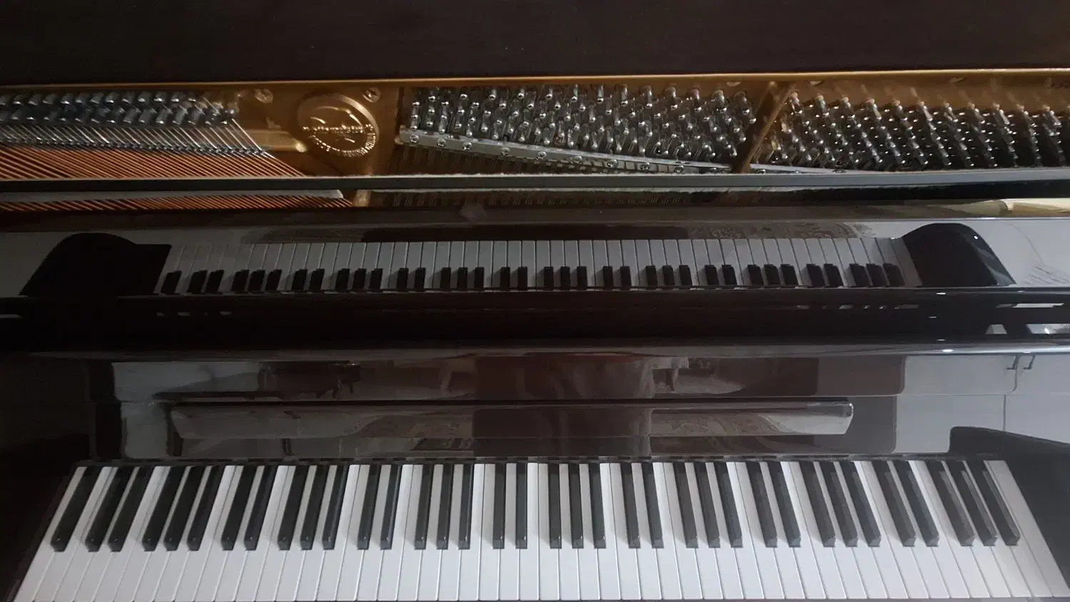 پیانو آکوستیک Otto Miester|پیانو، کیبورد، آکاردئون|قزوین, |دیوار