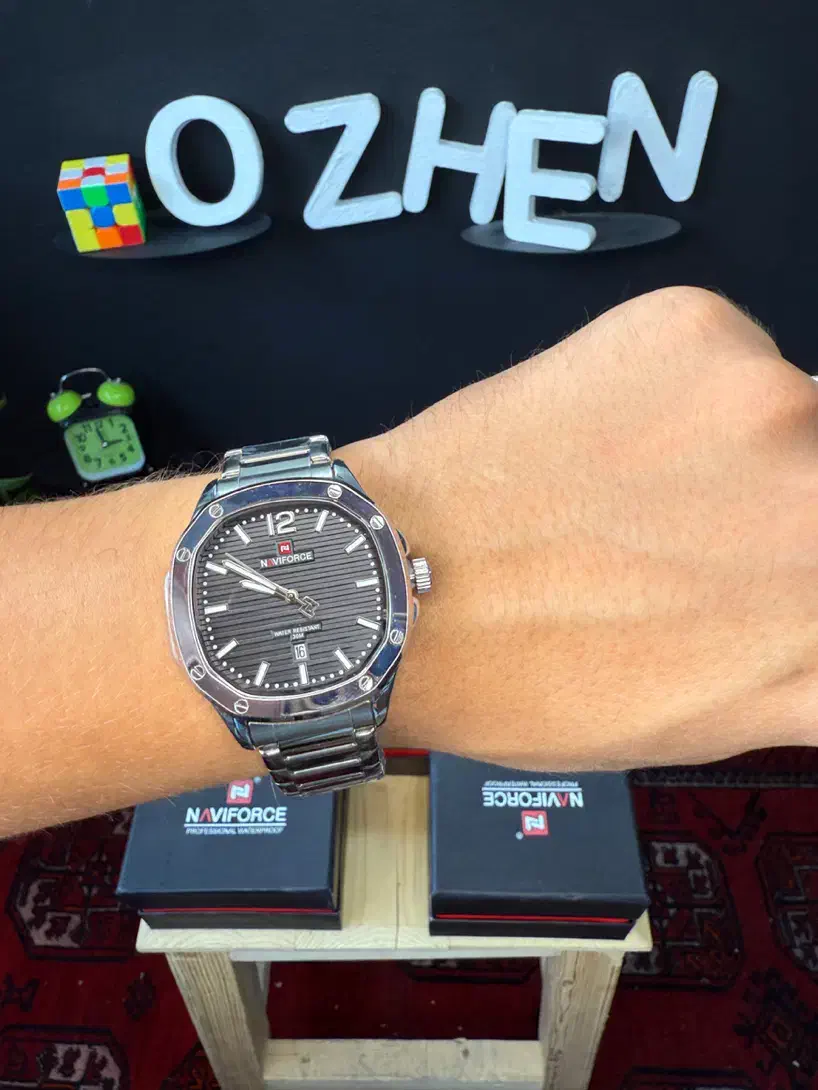ساعت مچی عقربه ای نیوی فورس NAVIFORCE NF9243|ساعت|قم, میرزائیه|دیوار