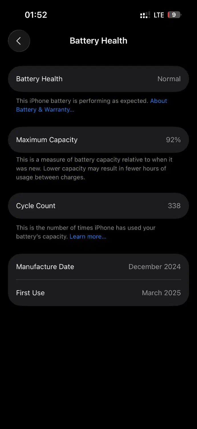 ۱۶نرمال|موبایل|تهران, ونک|دیوار