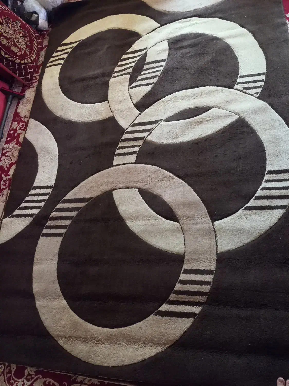 دو تا گلیم فرش ضخیم در حد نو|فرش|قزوین, |دیوار