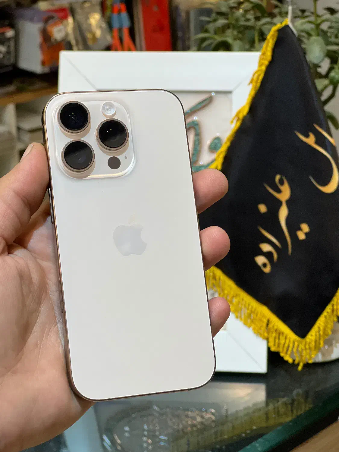 iphoen 16pro حافظه 512 باتری 100|موبایل|نیشابور, هفده شهریور|دیوار