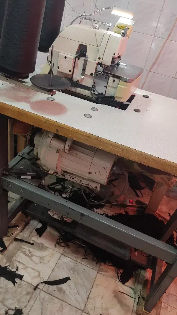 زیگزال پنج نخ پروتکس سالم|چرخ خیاطی و ریسندگی|اهر, |دیوار