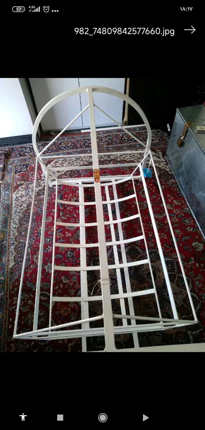 یک گهواره سالم ومحکم|اسباب و اثاث بچه|ری, شهرری|دیوار