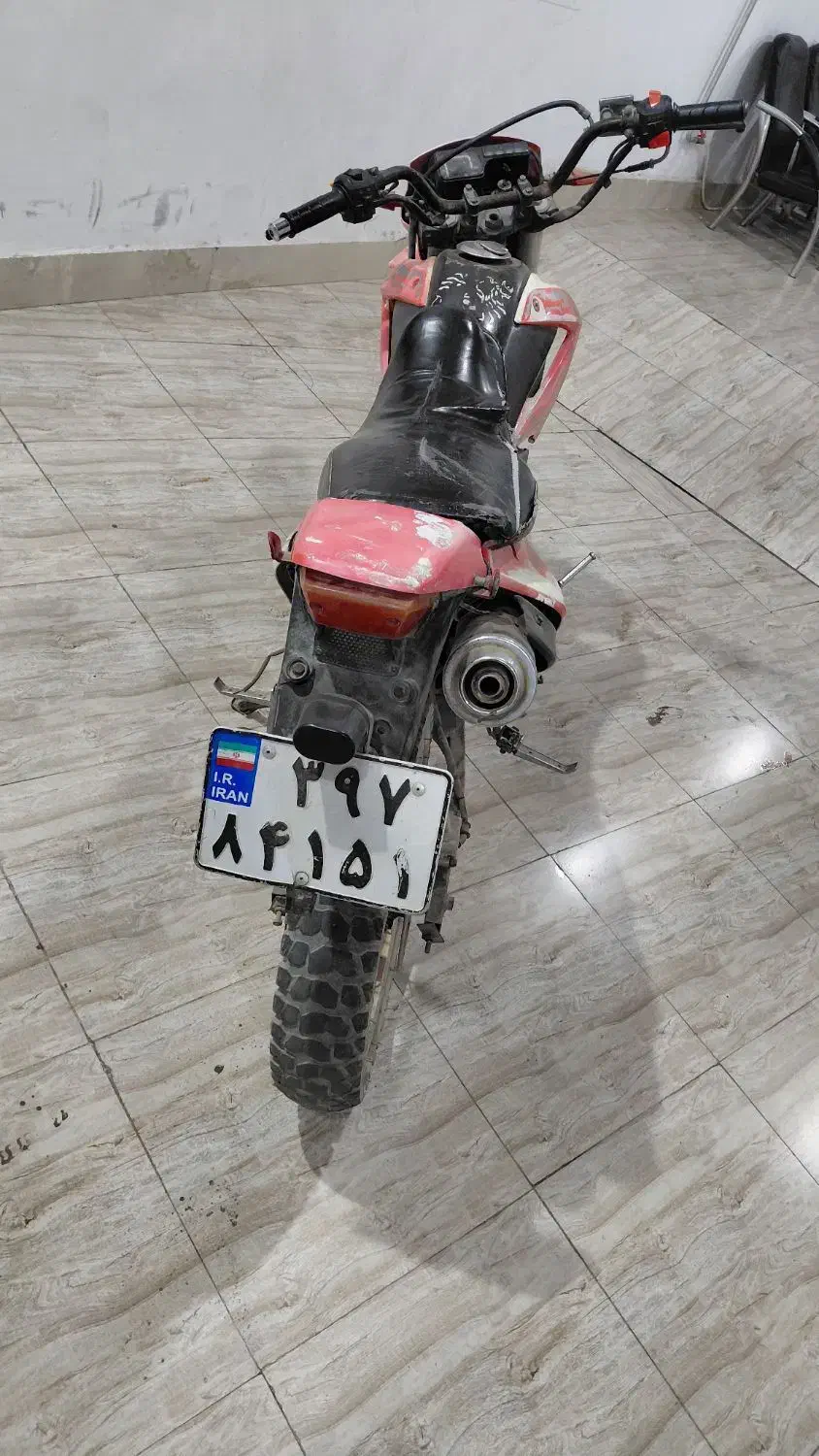 متور فلات متور تازه تعمیر|موتورسیکلت|تبریز, |دیوار