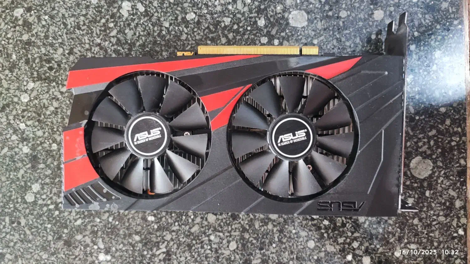 کارت گرافیک 1050ti asus 4GB|قطعات و لوازم جانبی رایانه|کاشمر, |دیوار