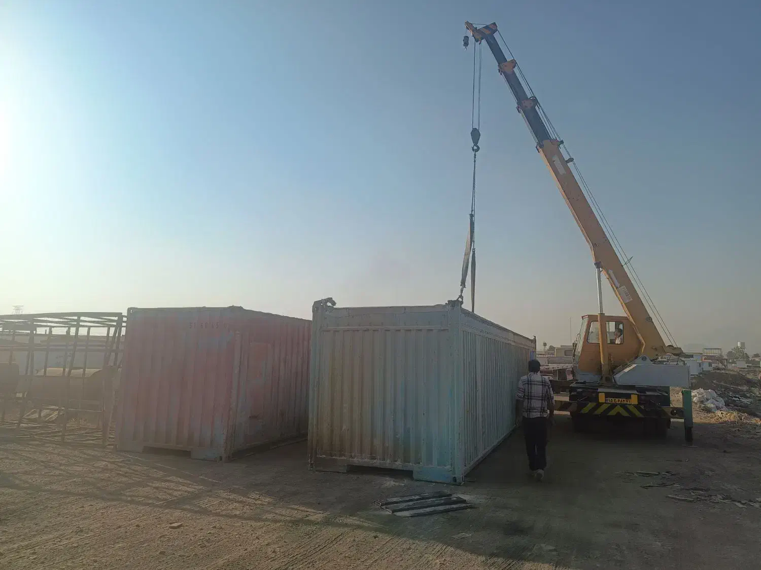 کانتینر کانکس کابین|مصالح و تجهیزات ساختمان|نظرآباد, شهرک آزادگان|دیوار