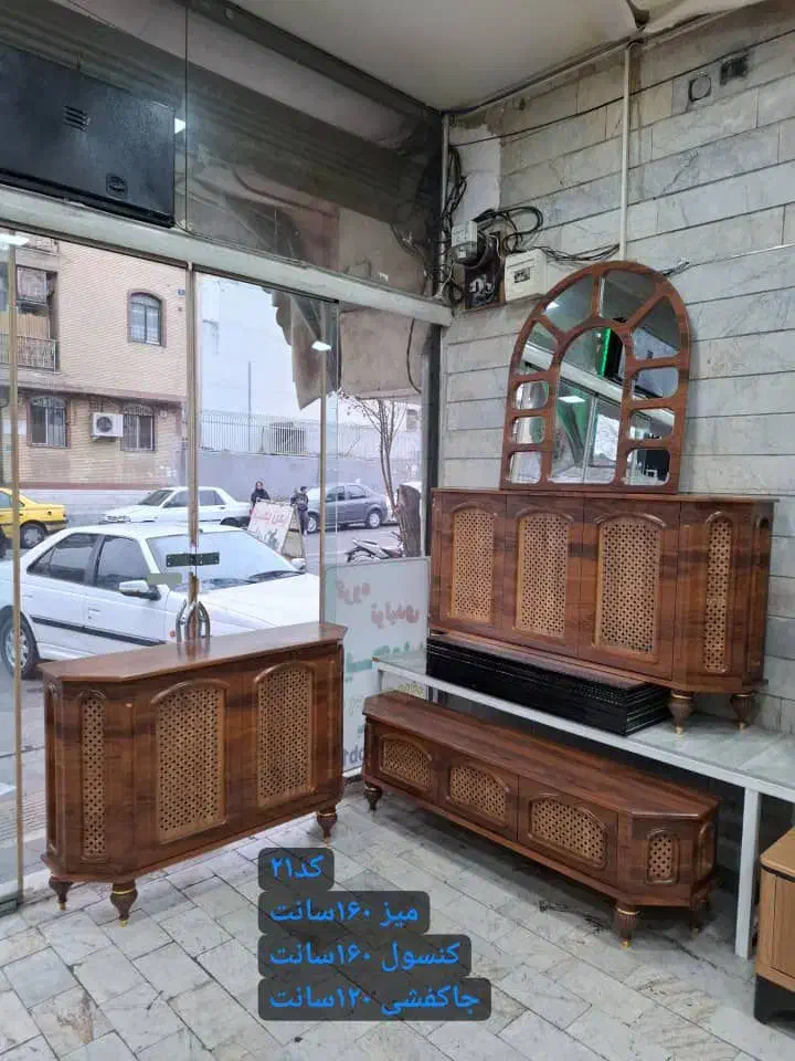اینه کنسول  پاسارگاد اقساط ۱۰میلیون پیش|بوفه، ویترین، کنسول|تهران, پردیسان|دیوار