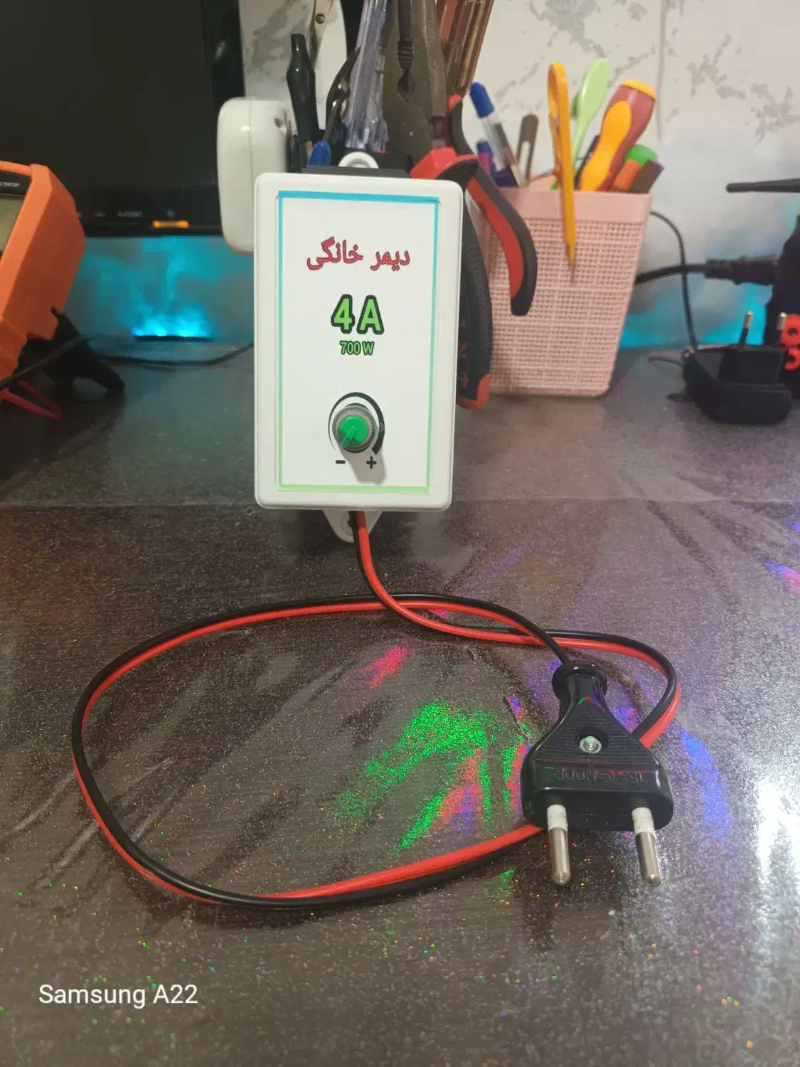 دیمر خانگی 700 وات 4 آمپر|لامپ و چراغ|تبریز, |دیوار