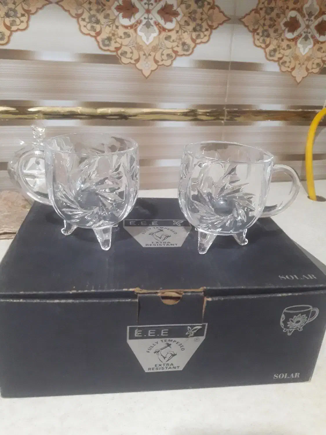 استکان خورشیدی|ظروف سرو و پذیرایی|قم, ولیعصر|دیوار