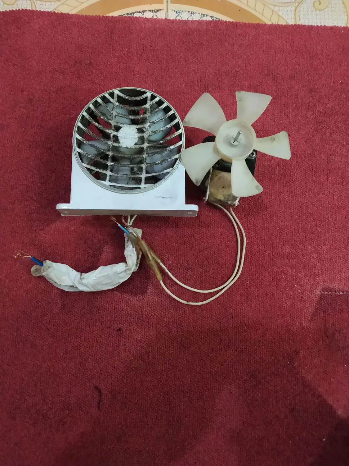 دو عدد فن (220V)|یخچال و فریزر|قم, نیروگاه|دیوار