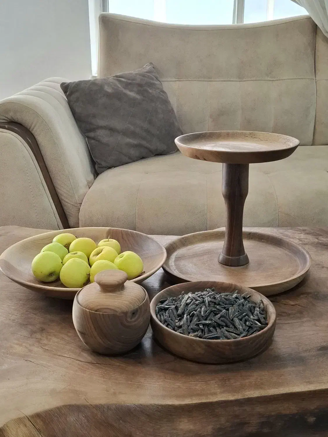 ظروفچوبی،ظرفچوبی،سرویس پذیرایی،بشقاب چوبی|صنایع دستی و سایر لوازم تزئینی|مشهد, عامل|دیوار