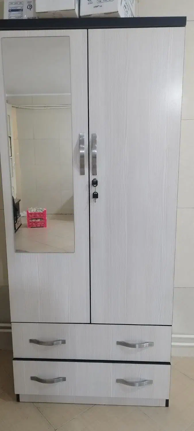 کمد دو در ام دی آف در حد خیلی نو|جاکفشی، کمد، دراور|کرج, مصباح|دیوار