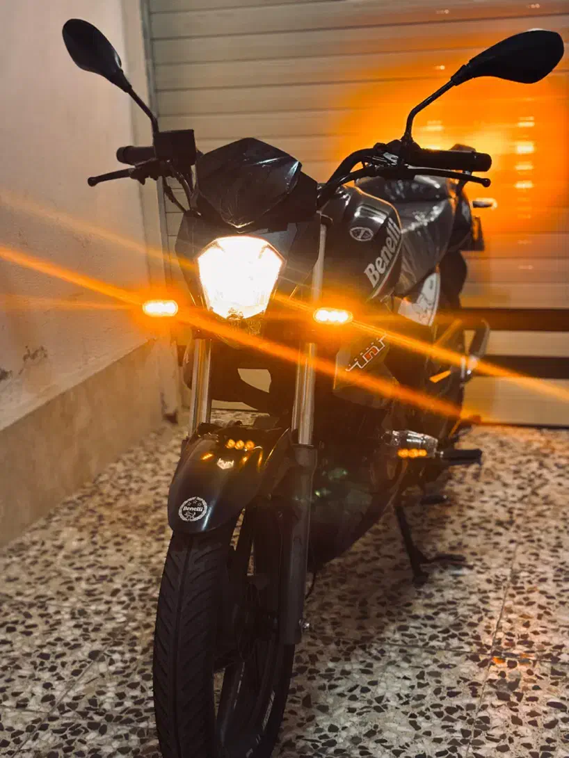 بنلی ۱۵۰ درحدصفر مشکی|موتورسیکلت|رشت, استقامت ۱|دیوار