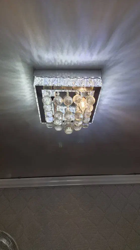 لوستر کریستالی|لوستر و چراغ آویز|تهران, مشیریه|دیوار