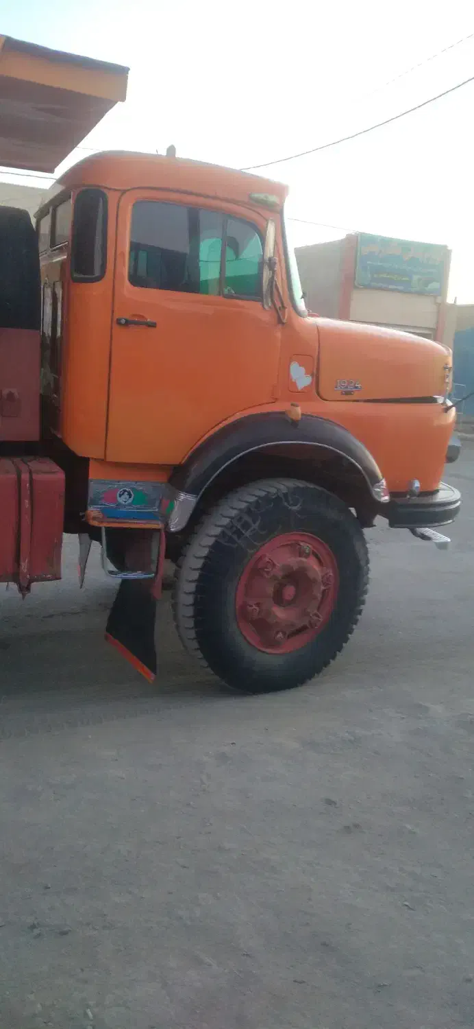 کامیون بنز کمپرسی مدل ۵۹ کله کویتی|خودرو سنگین|چابهار, |دیوار