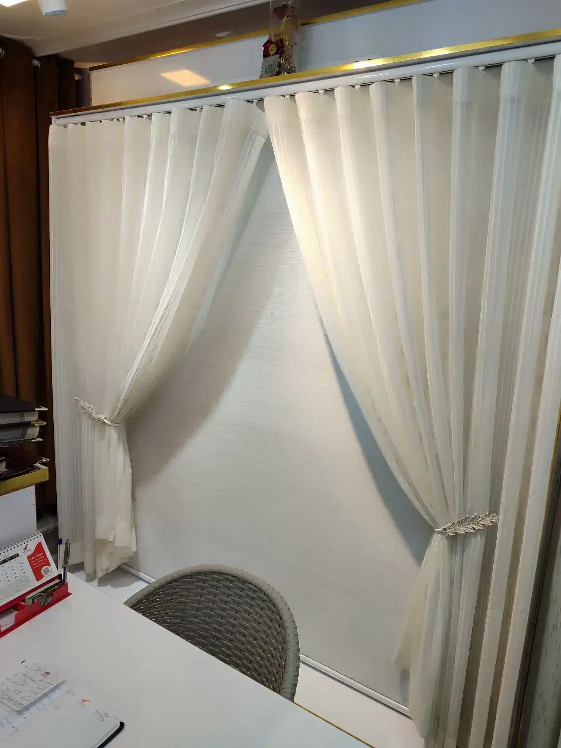 پرده مدل مینیمال عرض دومتر|پرده، رانر، رومیزی|لاهیجان, کوی خزر|دیوار